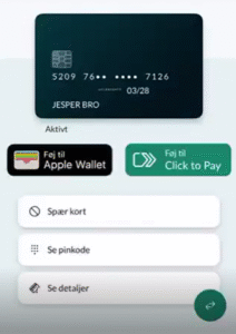 Føj kort til Click to Pay Mastercard